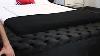 New Style Cosmo Design Upholstered Plush Velvet Bed Frame With Storage Option